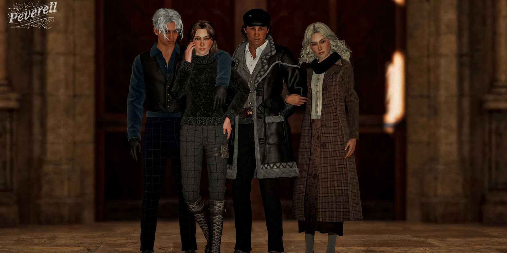 Best Clothing Mods for Hogwarts Legacy - The Peverell Boutique