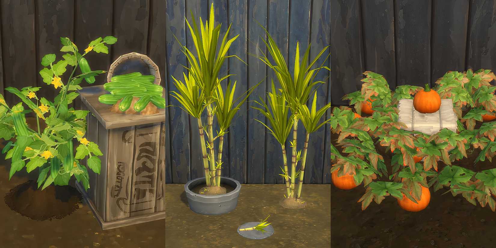 The Harvest And Gather mods with custom harvestables