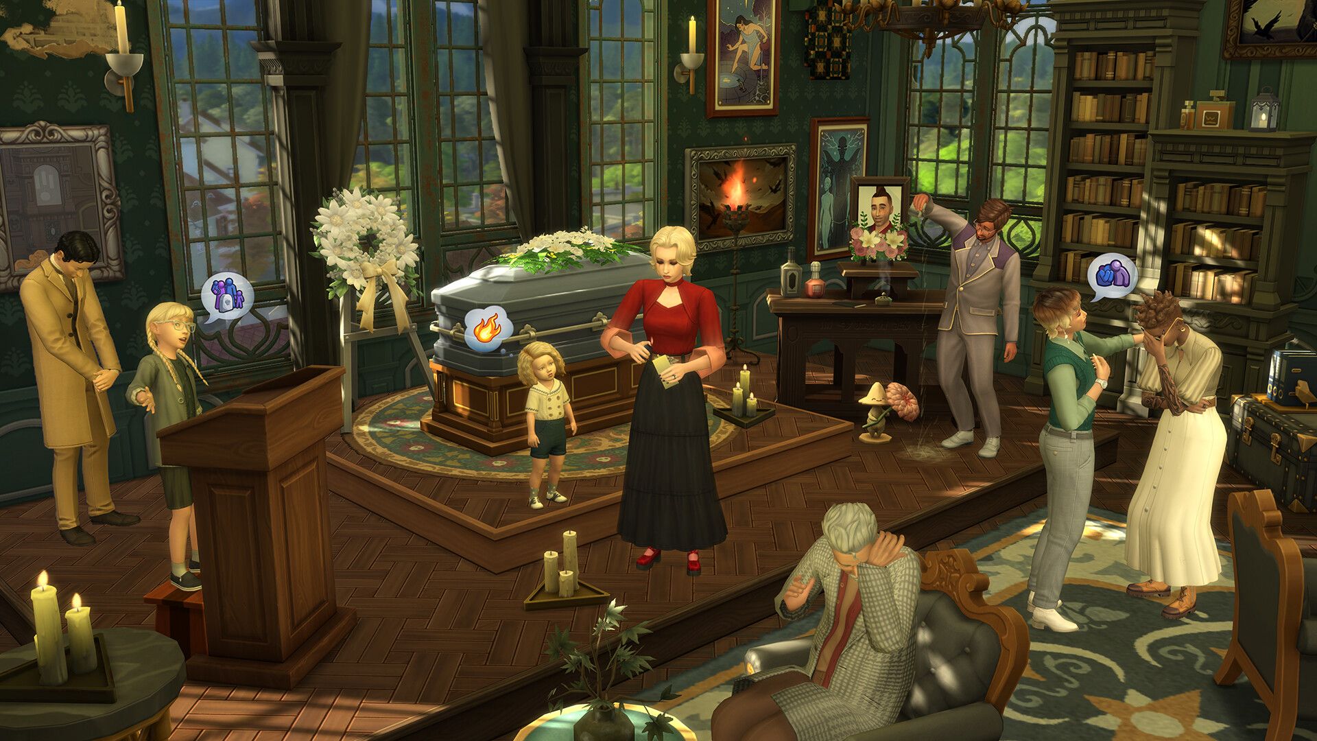 The Sims 4 Life & Death Expansion Pack Press Image 3