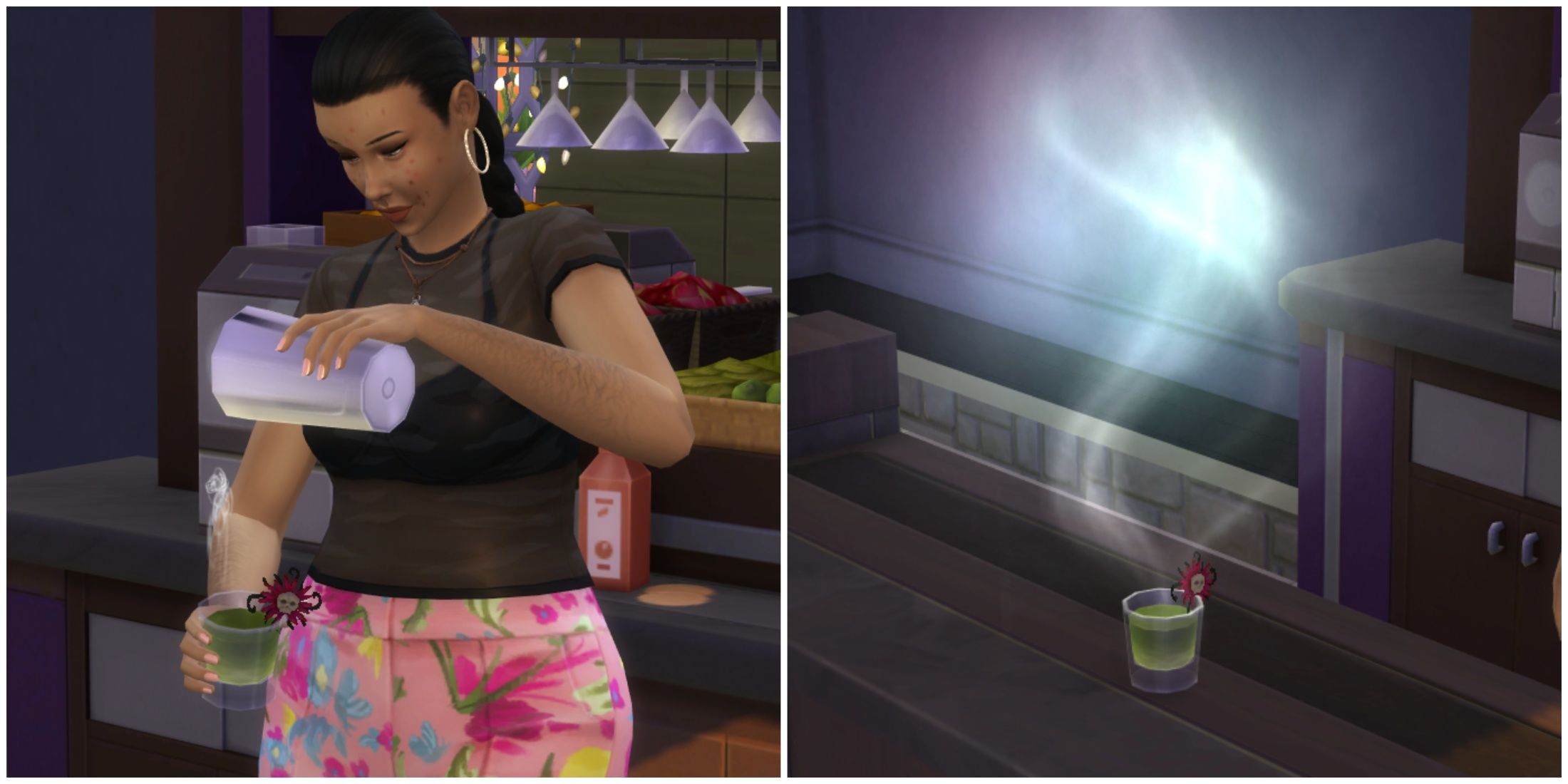 The Sims 4: How Spectral Spritzer Works