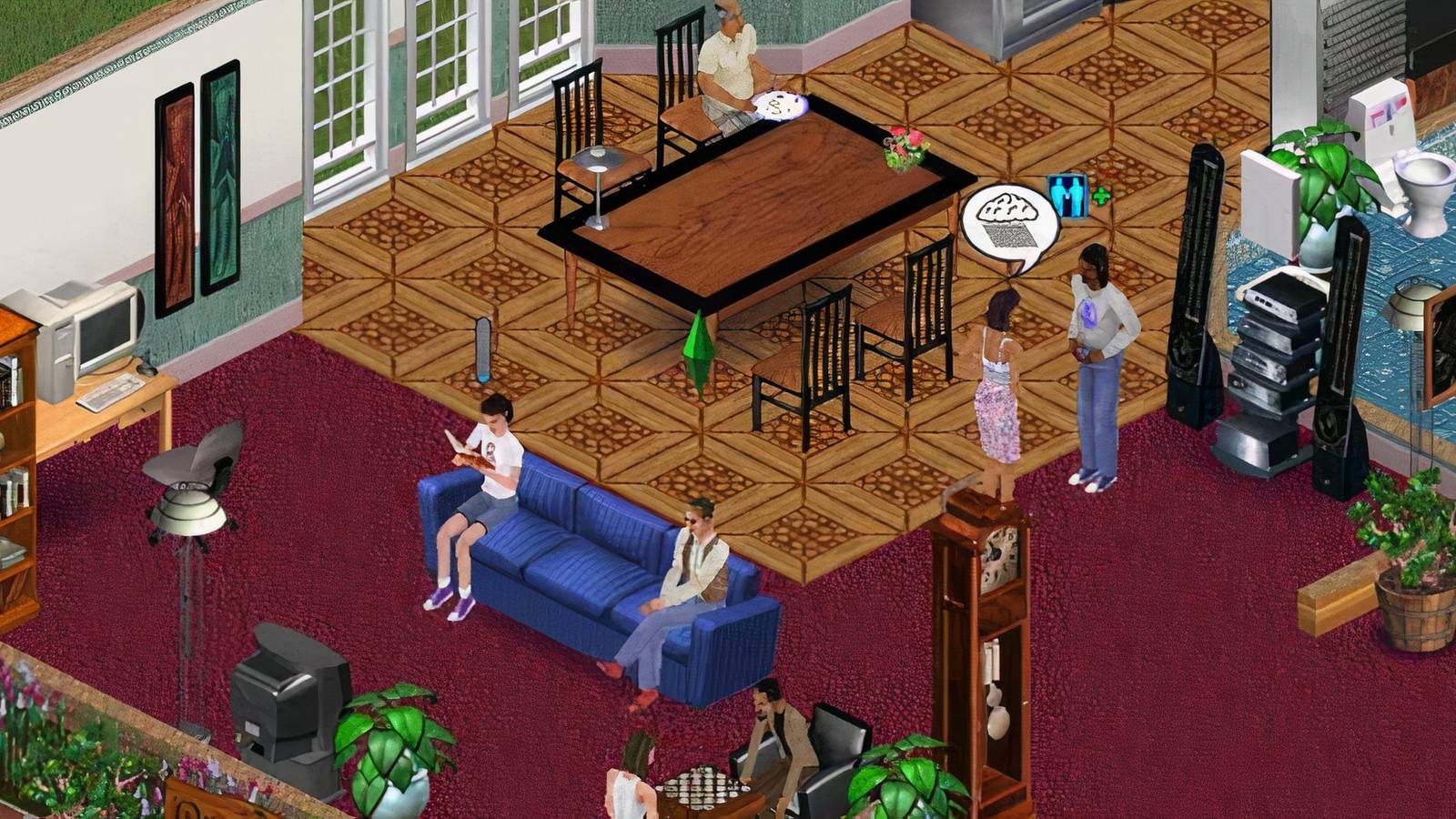 the original sims gameplay