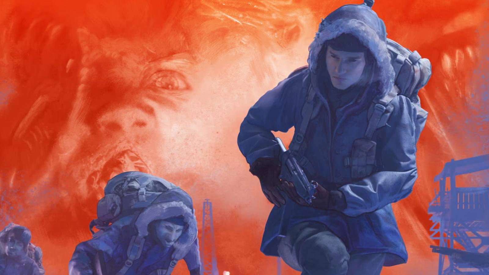 The Thing remastered playable characters key art