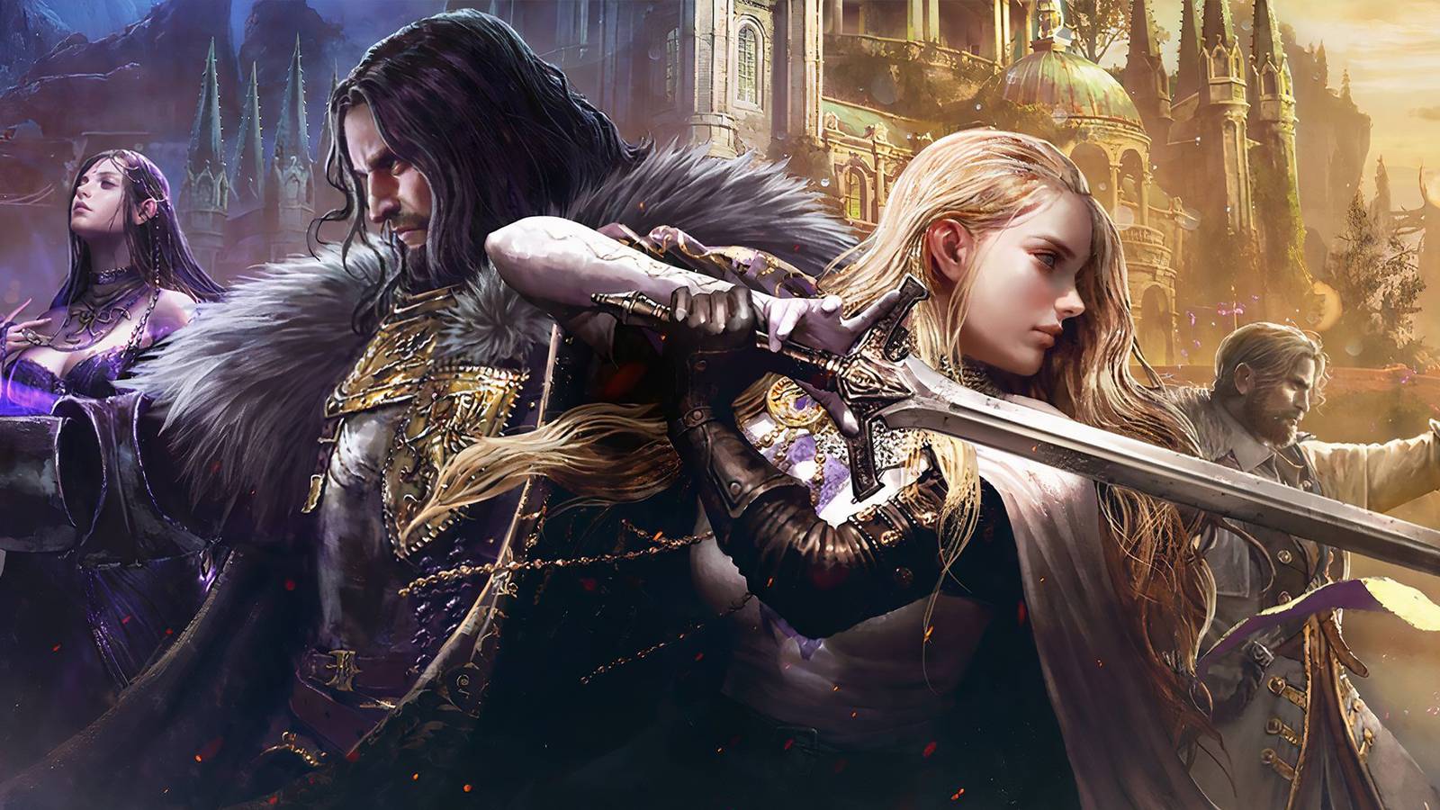 Throne and Liberty characters key art