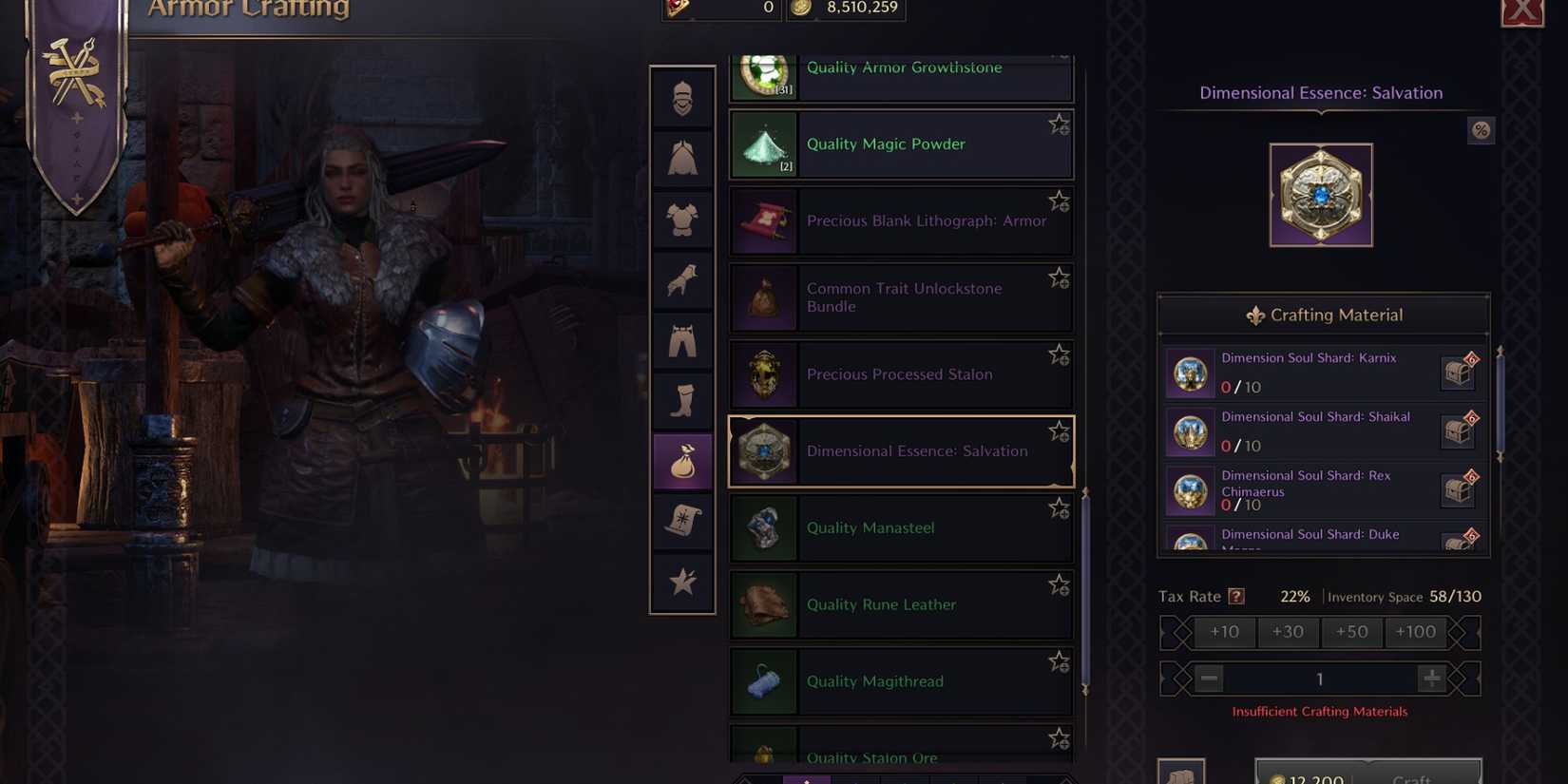 Throne and Liberty Dimensional Essence