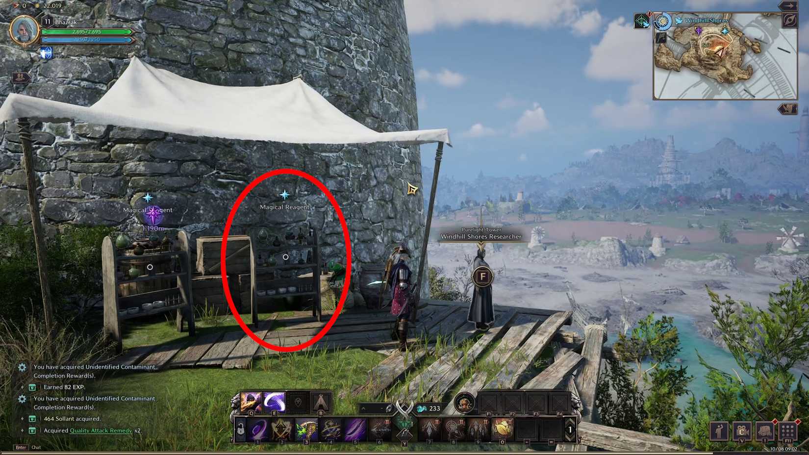 throne and liberty unidentified containment quest