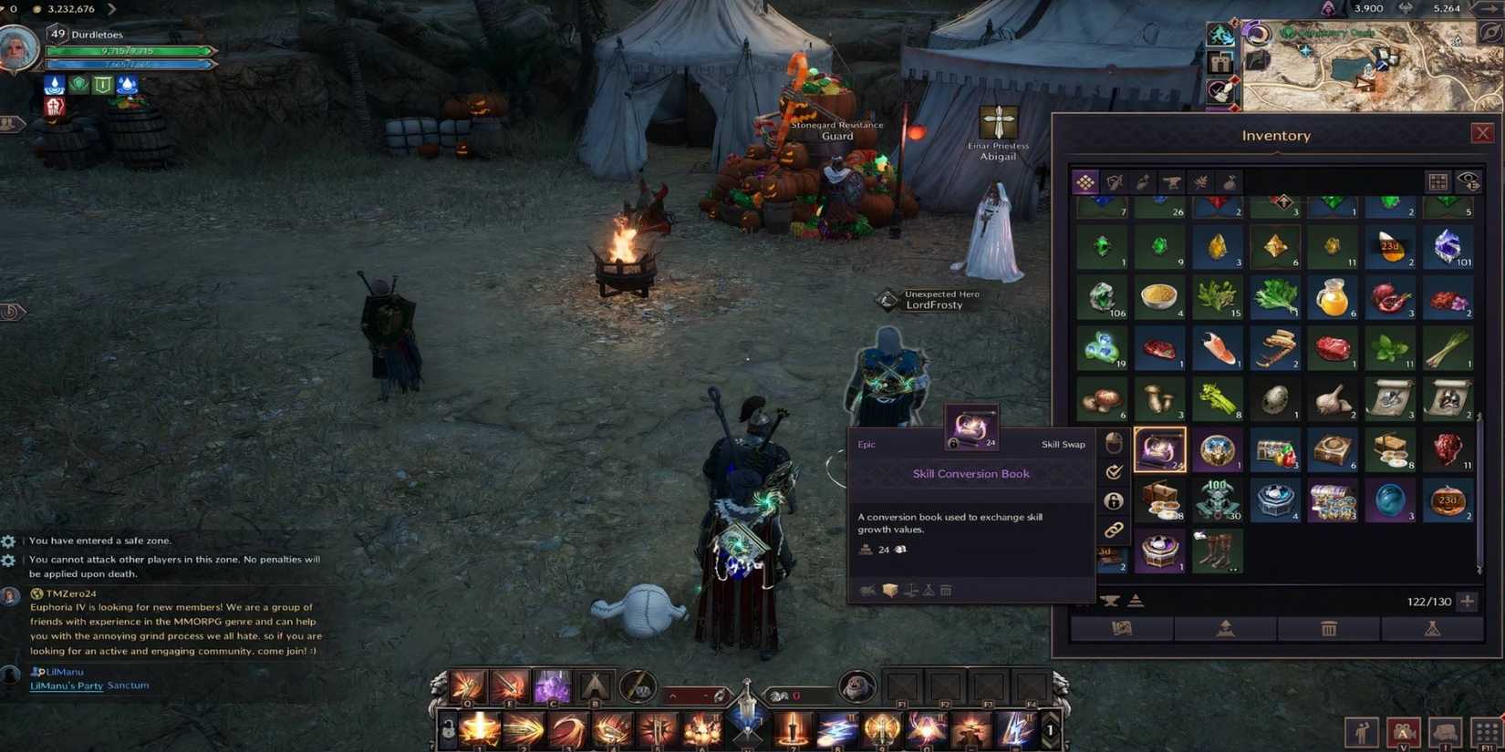 Throne and Liberty - Skill Conversion Book in inventory 