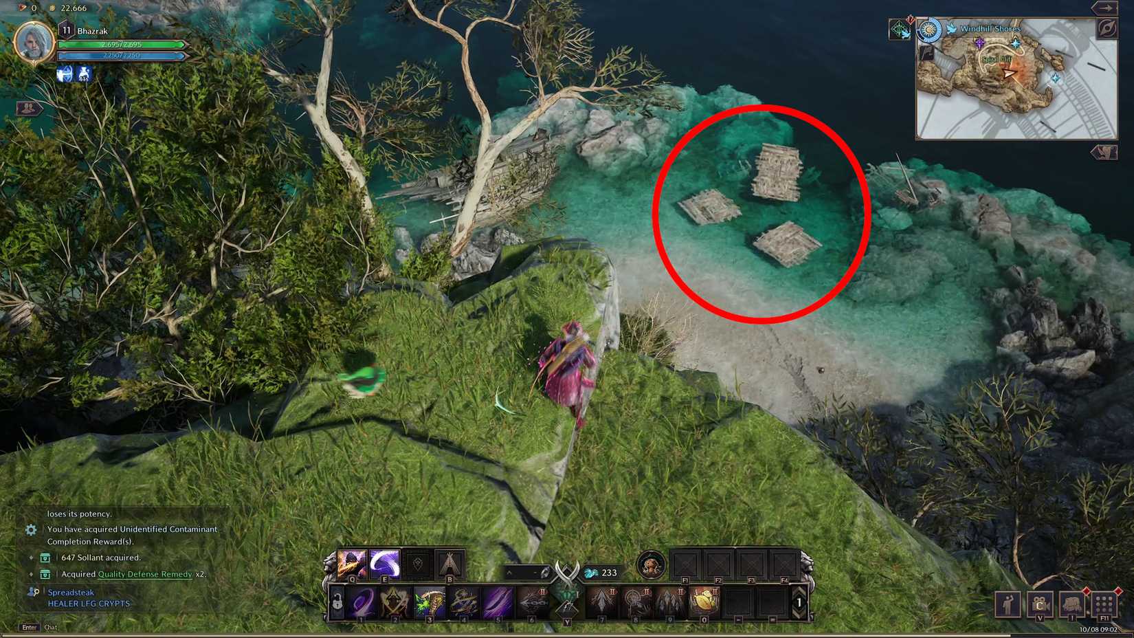 throne and liberty unidentified containment quest