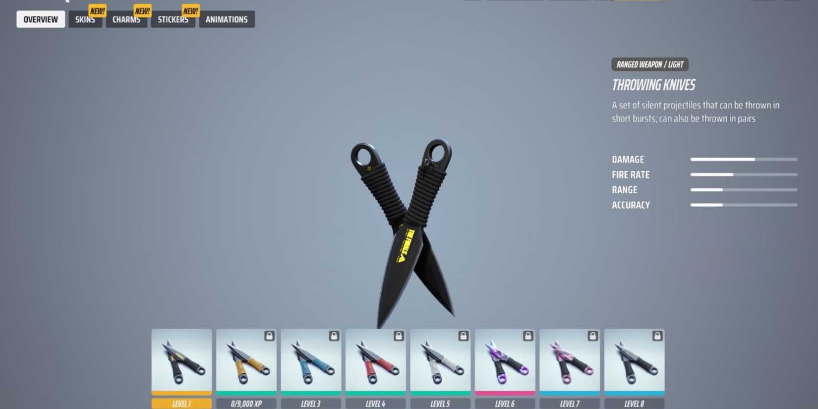 Best Light weapons in The Finals Season 4 meta - Throwing Knives