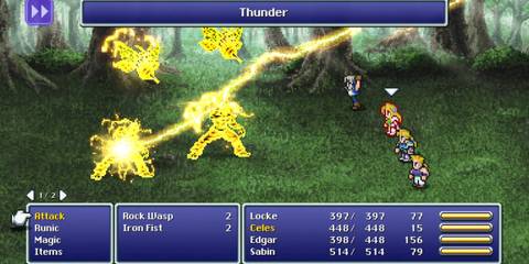 Thunder in Final Fantasy 6