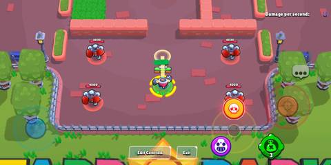 Tick aiming his super in Brawl Stars