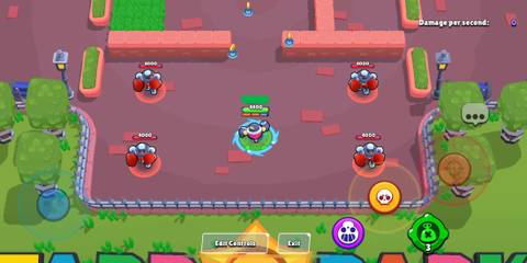 Tick's mines deployed in Brawl Stars