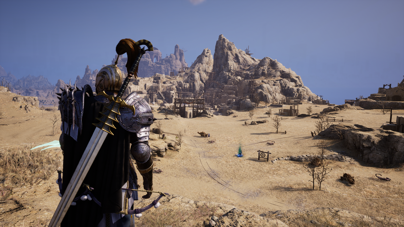 Overlooking the Abandoned Stonemason Town in Throne and Liberty