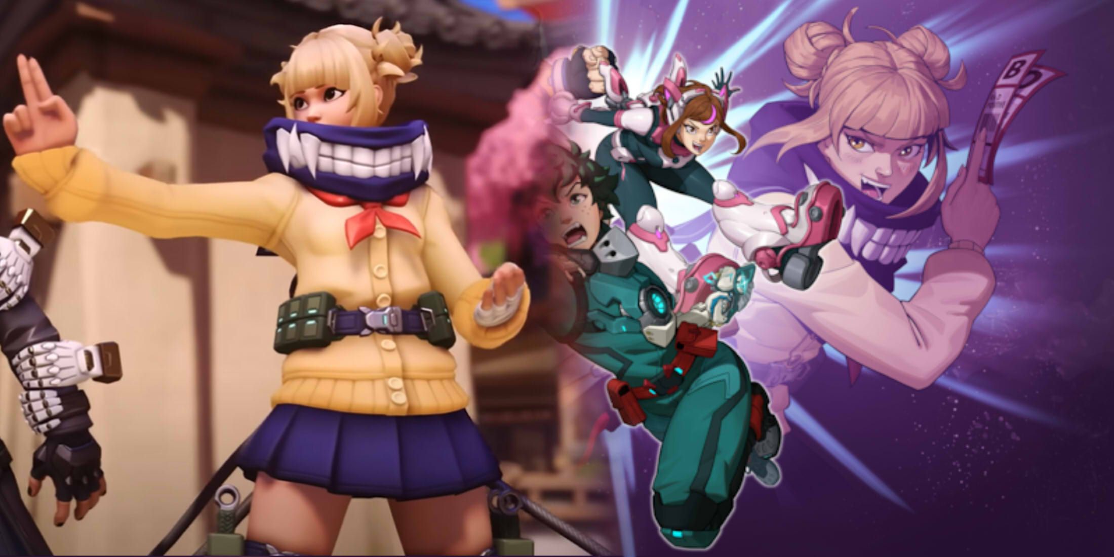 Overwatch 2: All My Hero Academia Crossover Collab Skins