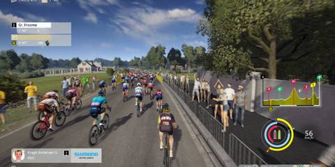 Tour de France 2023 bikers game