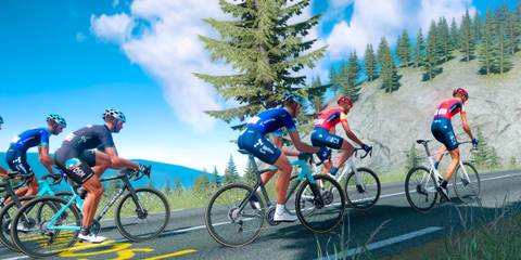 Tour de France 2023 bikers uphill