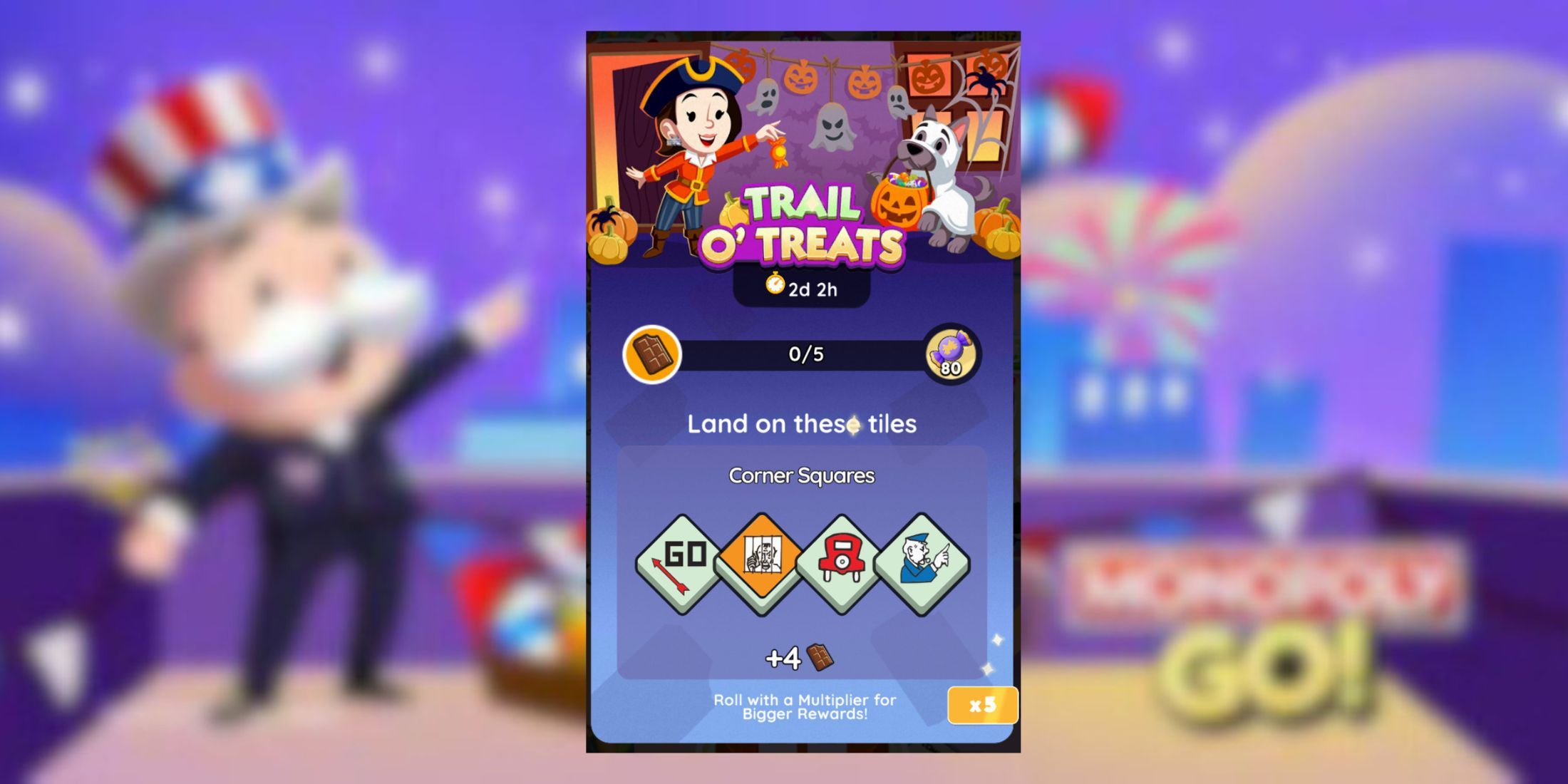 trail o treats monopoly go