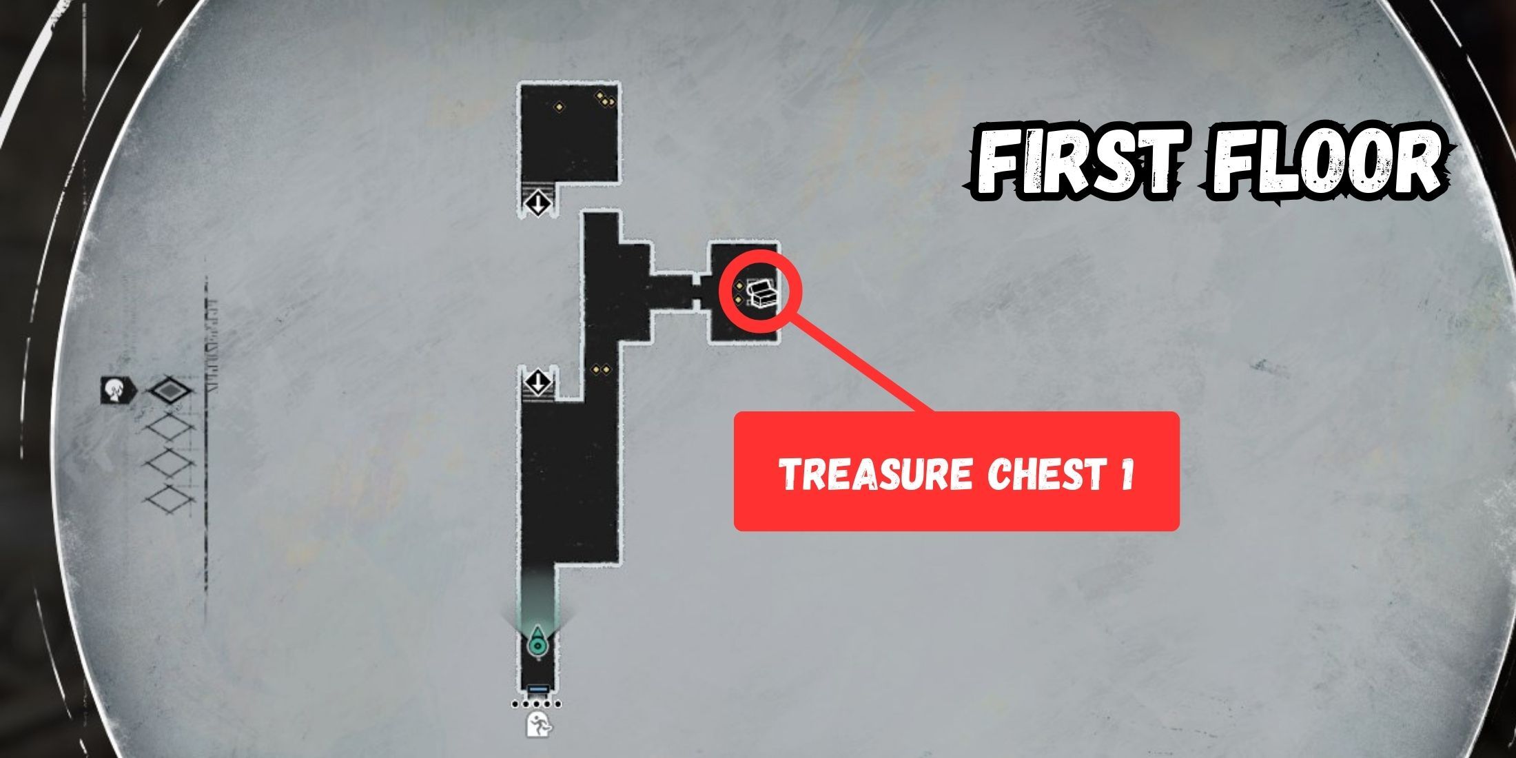 treasure chest 1 on first floor belega corridor in metaphor refantazio