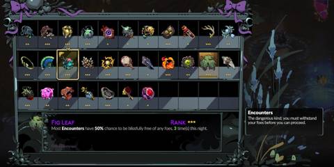 Trinkets with Dionysus Figleaf in Hades 2