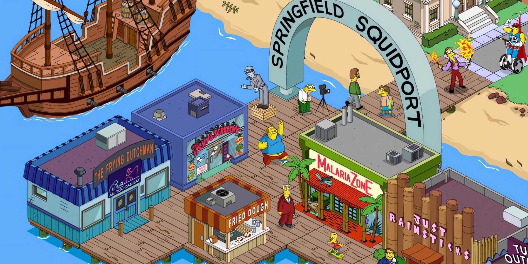 Simpsons Rapper D The Simpsons: Tapped Out Fans Have Chance to Get Their Towns Back in ...