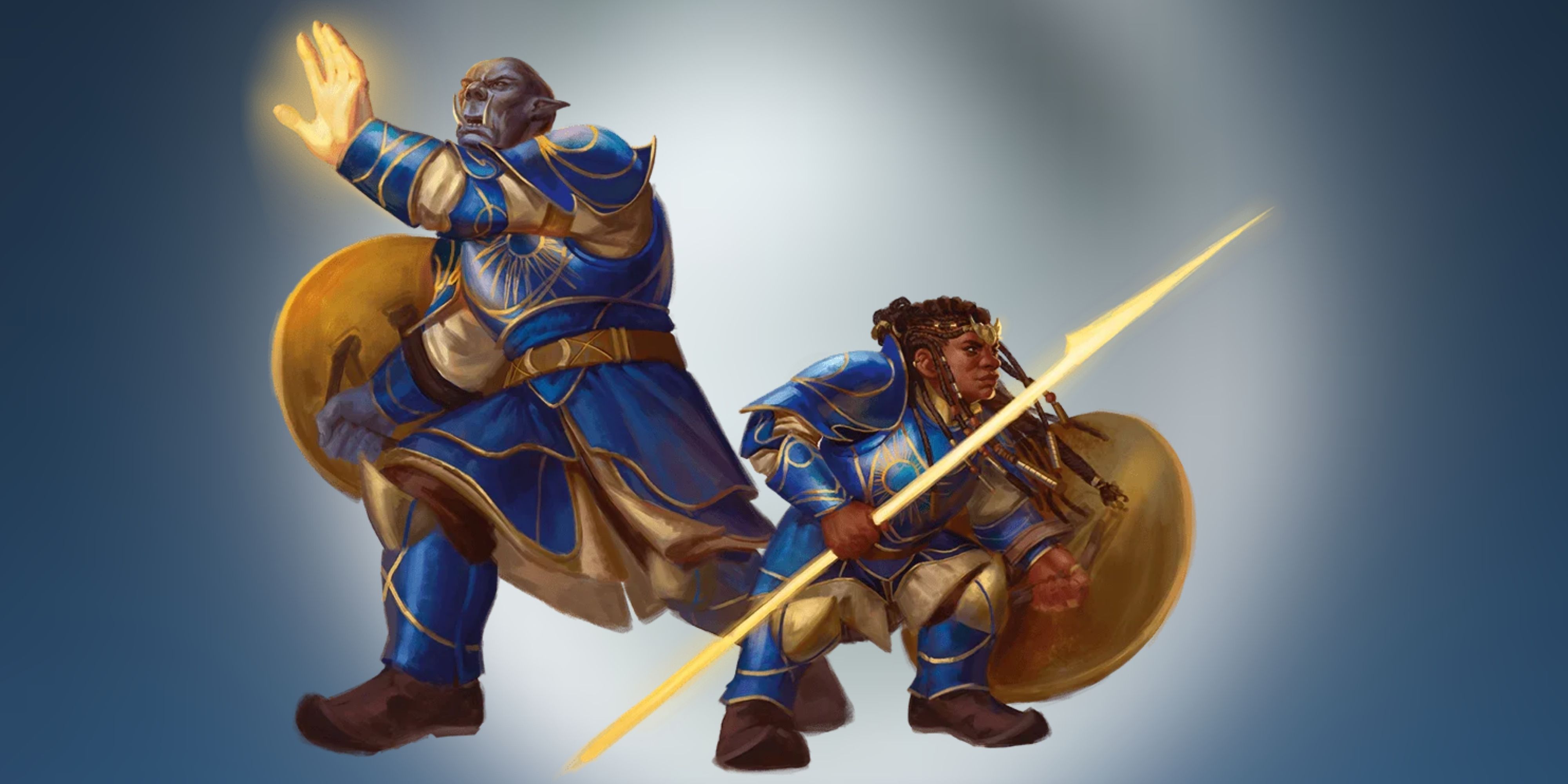 Twilight Cleric half-orc and dwarf