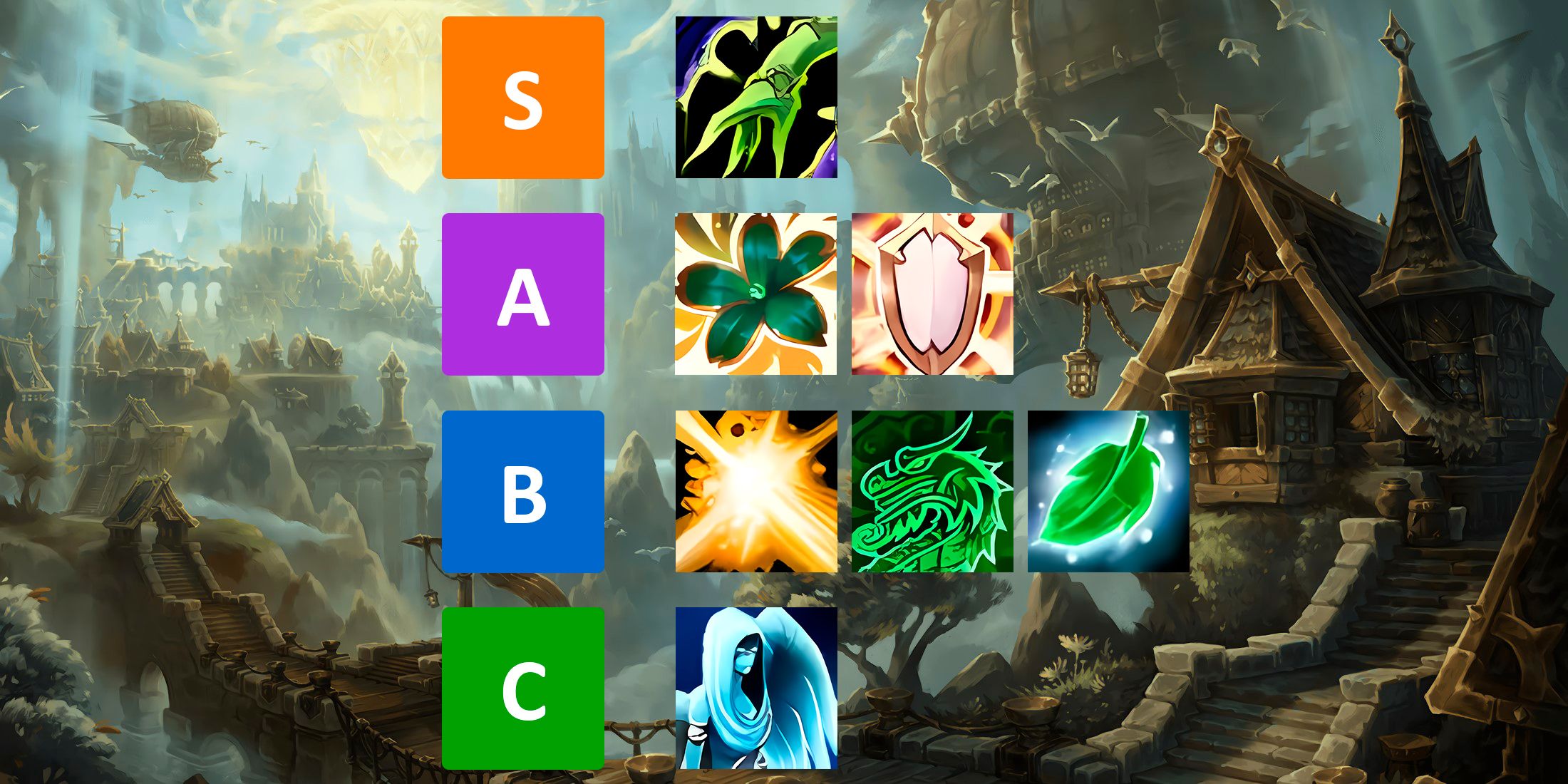 Clasificación de mejores sanadores WoW: The War Within Tier List