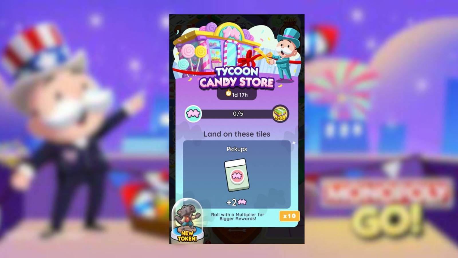 tycoon candy store monopoly go