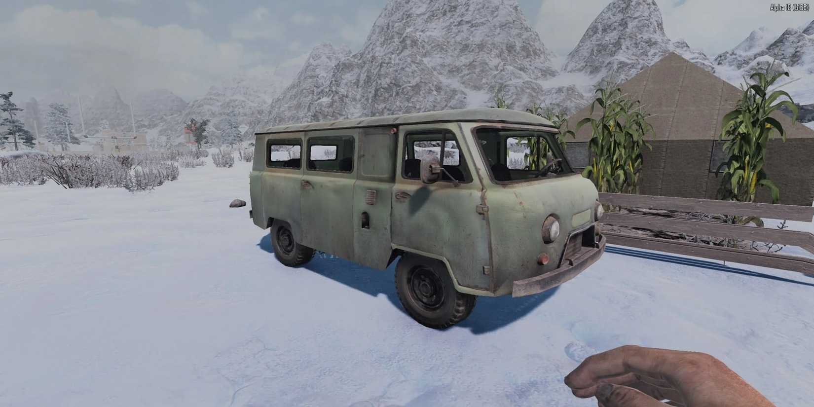 UAZ Vehicle Mod In 7 Days To Die