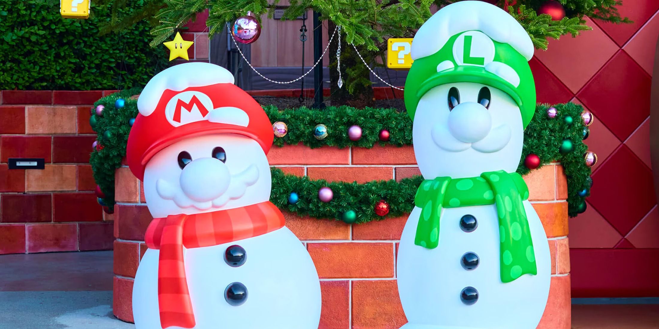 Universal Hollywood Super Nintendo World Reveals Holiday Plans