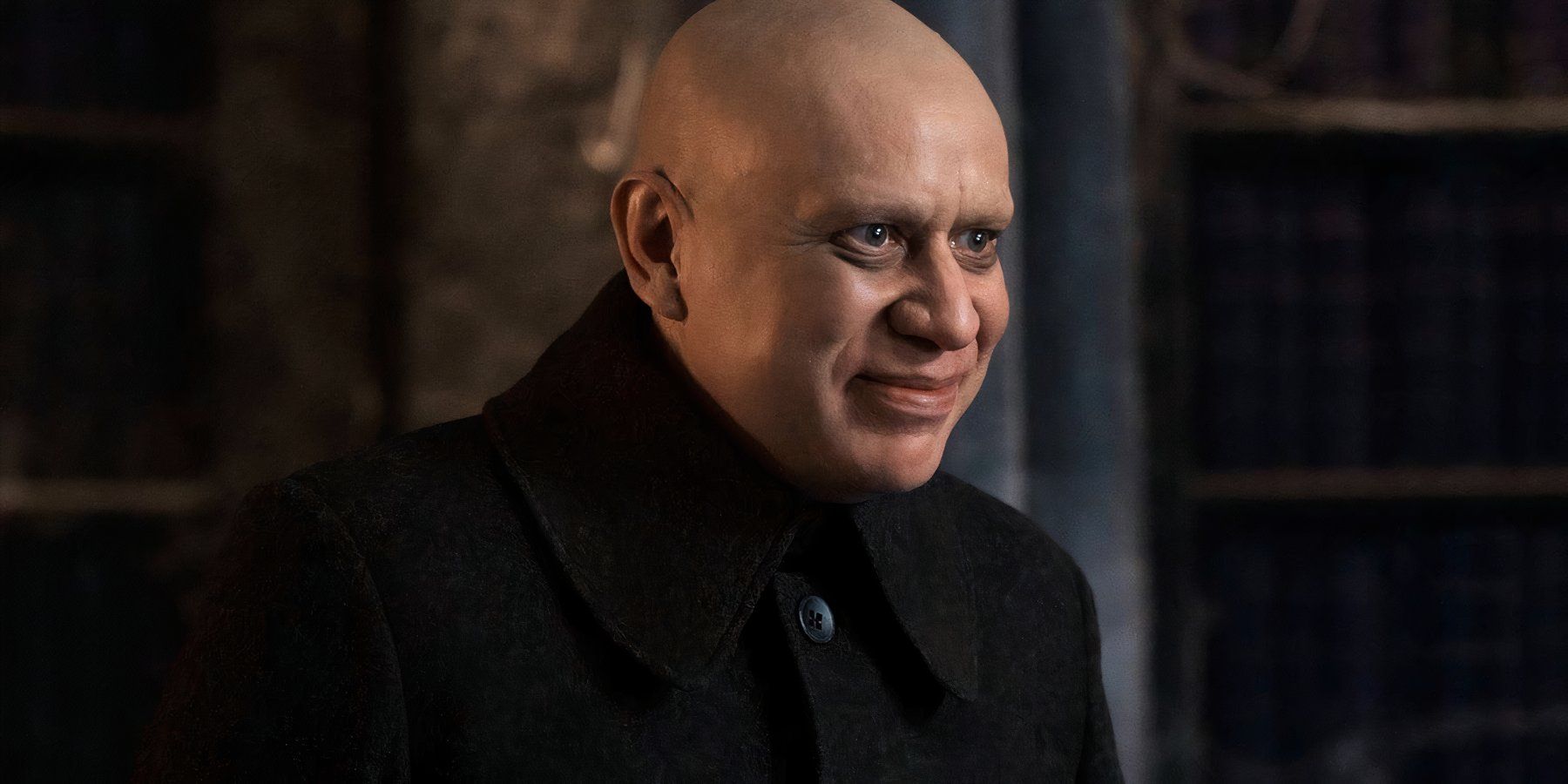 Fred Armisen as Uncle Fester in Wednesday