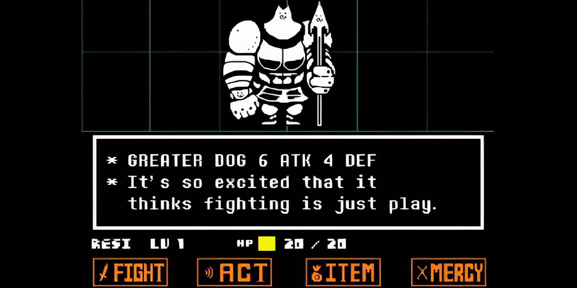 Undertale greater dog 