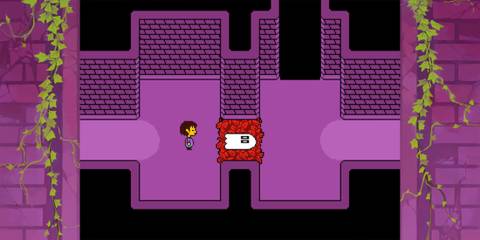 napstablook and player character in the ruins in undertale 