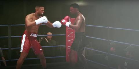 Undiputed Roy Jones Jr throwing a jab