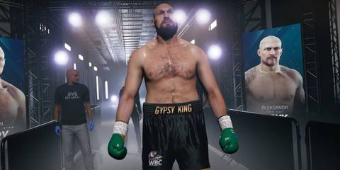 Undiputed Tyson Fury walkout