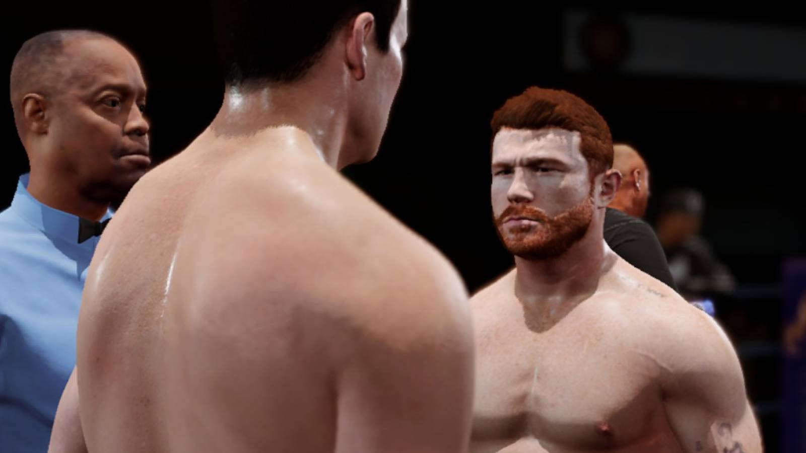 Undisputed Calzaghe stares down Canelo