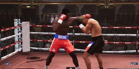 Undisputed Frank Bruno jab power punch combo