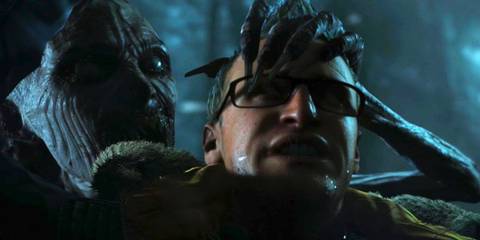 Chris getting decapitated by the Wendigo