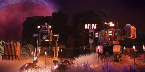 Mechs in Stranded: Alien Dawn