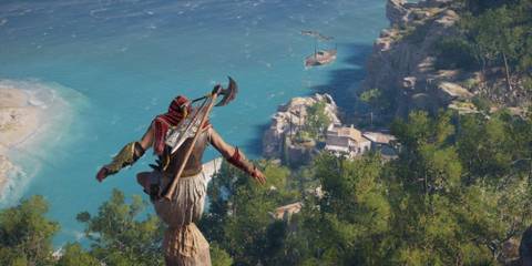 Assassin's Creed Odyssey Synchronization Point Seaside