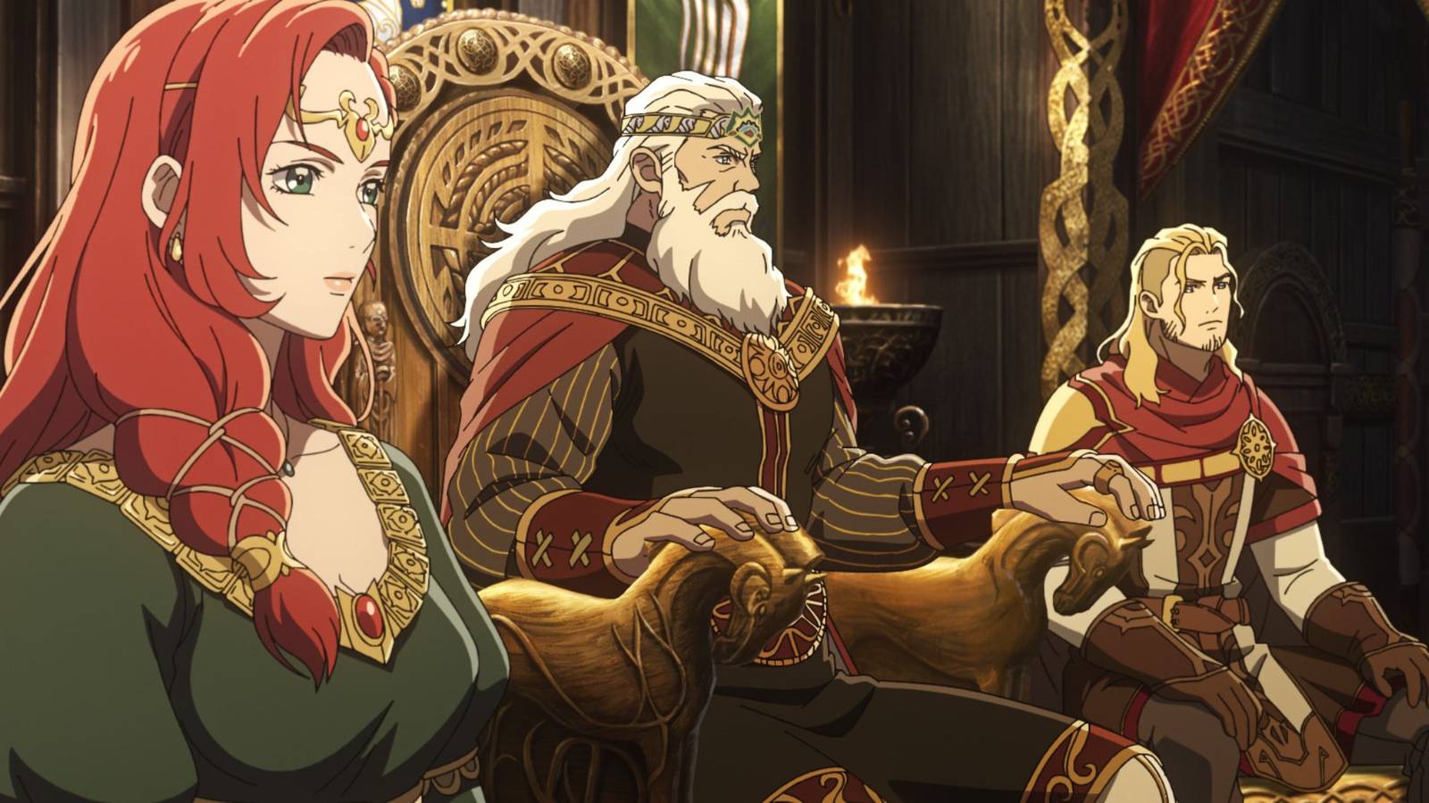 new art for The Lord of the Rings: The War of the Rohirrim 