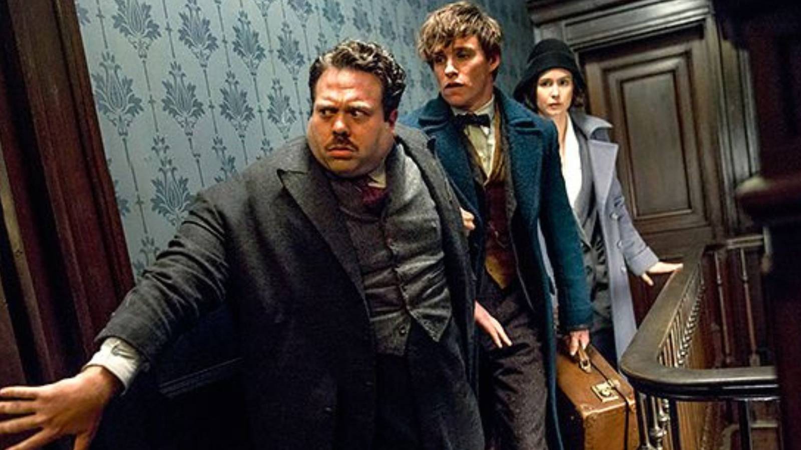 three characters from fantastic beasts 3 