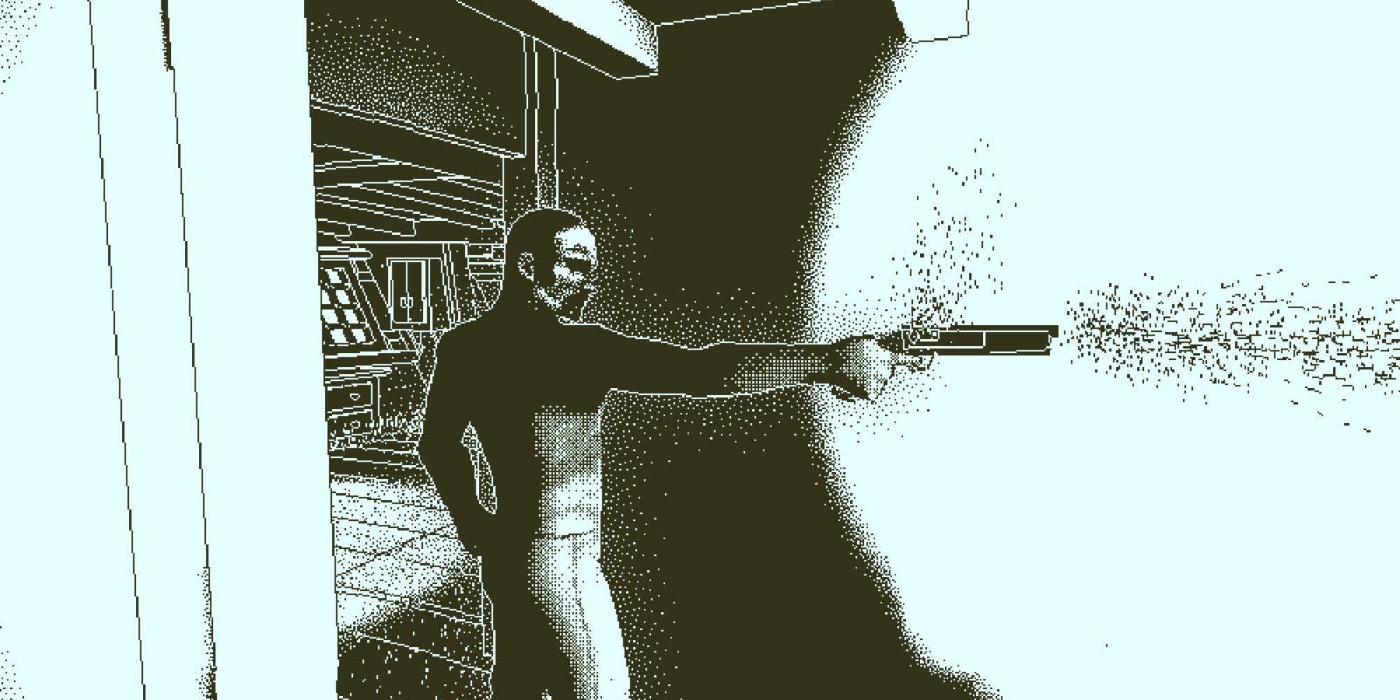 A man shooting in Return of the Obra Dinn