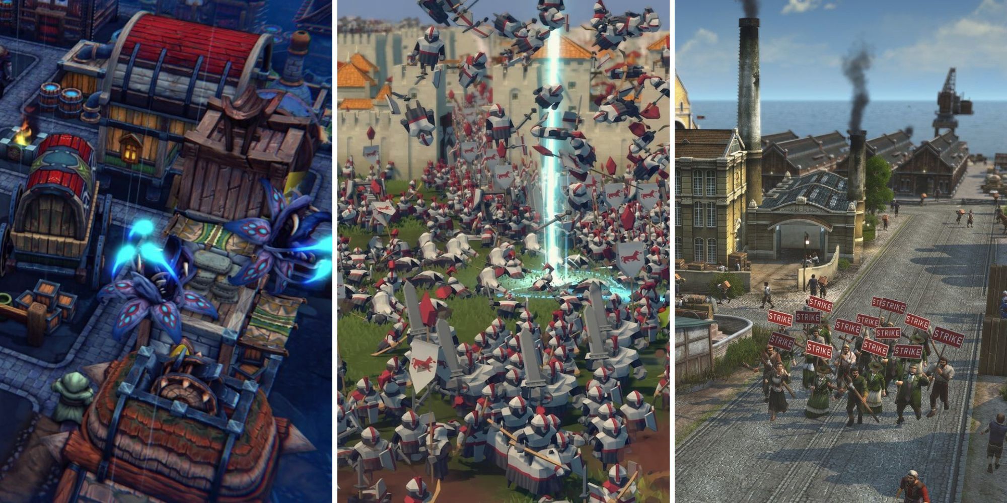 The Best City-Builder Games With Combat, Ranked