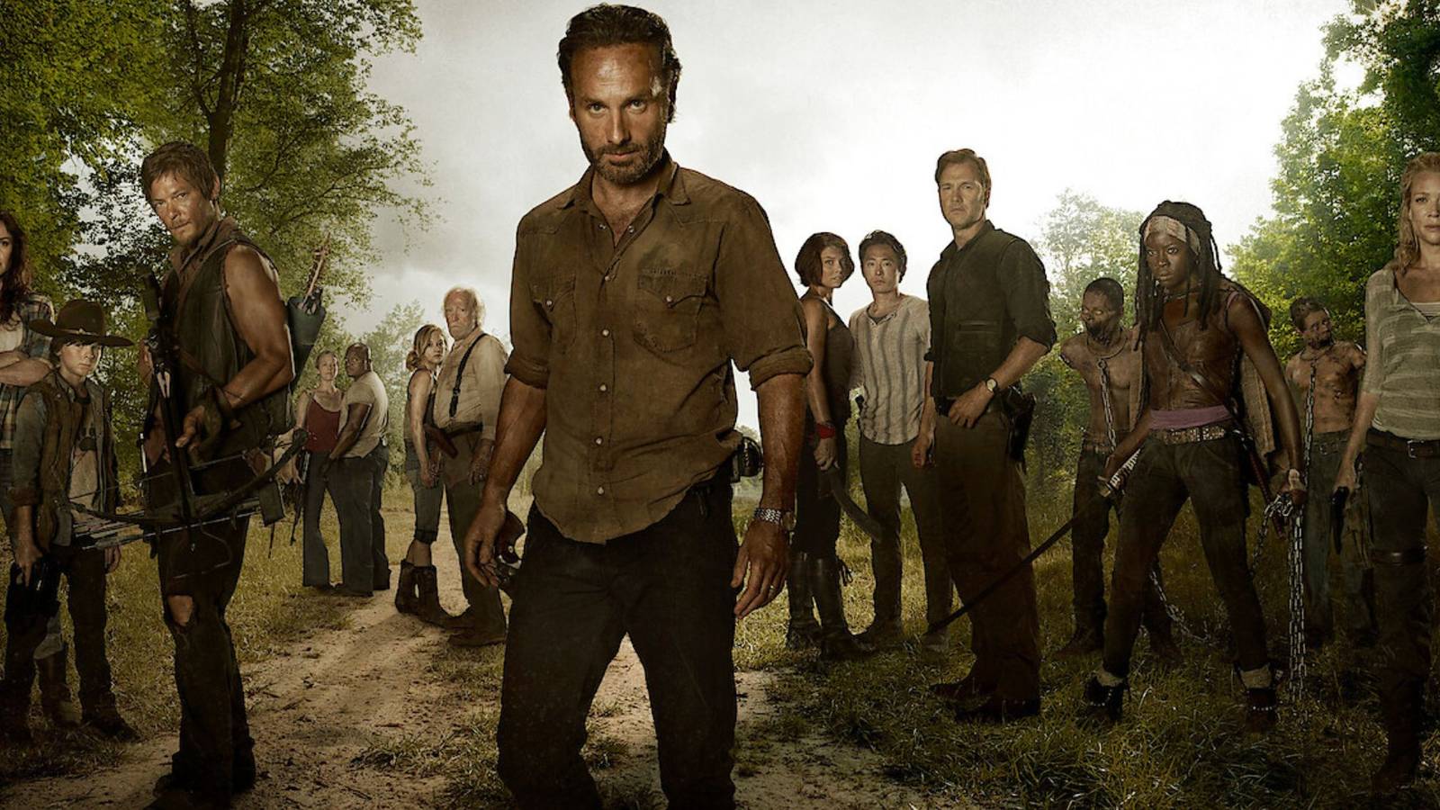 cast members from The Walking Dead