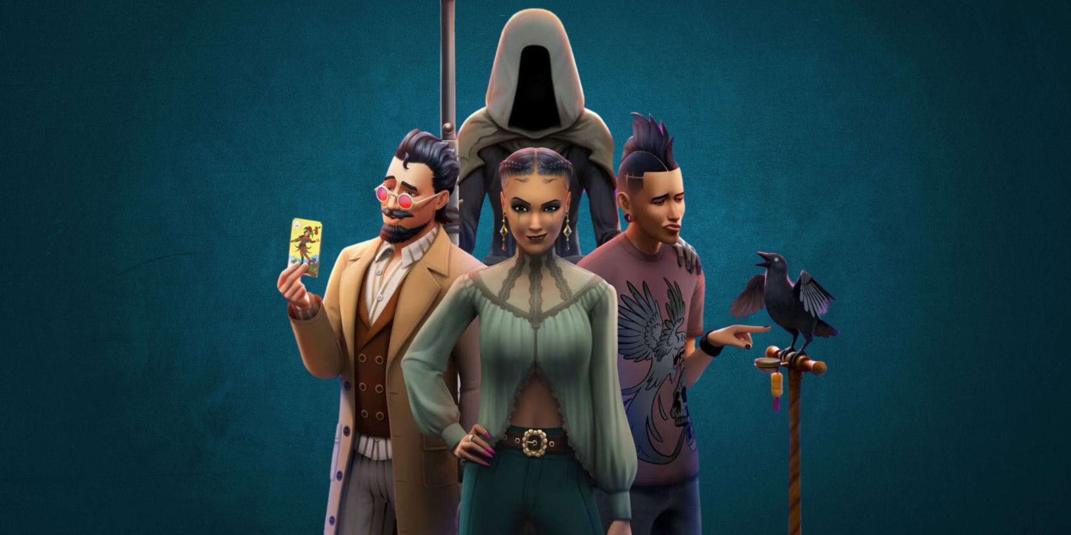 Sims 4 Player Creates Amazing Throwback Homage for Life and Death Pack