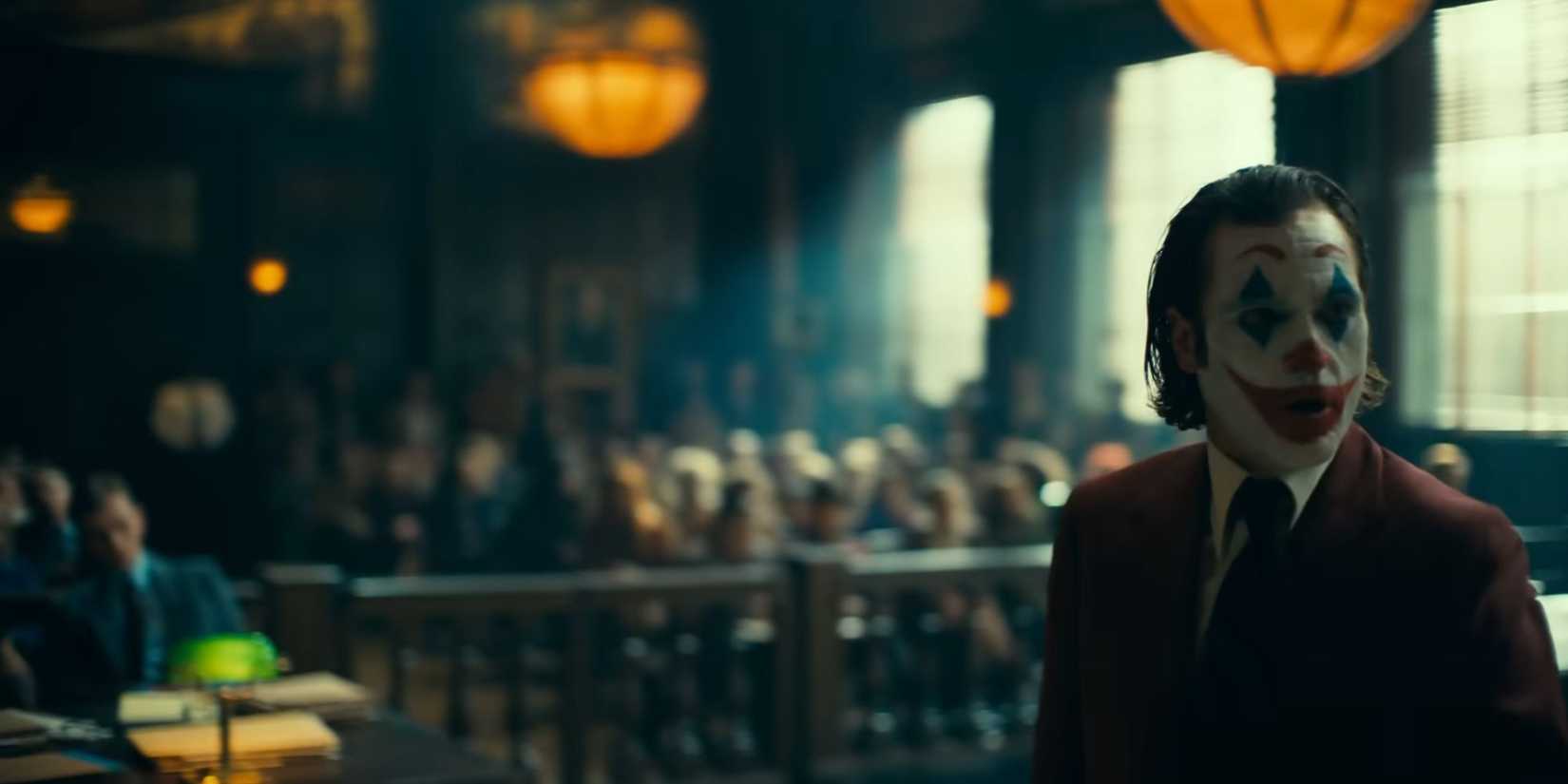 Joker in court in Joker 2