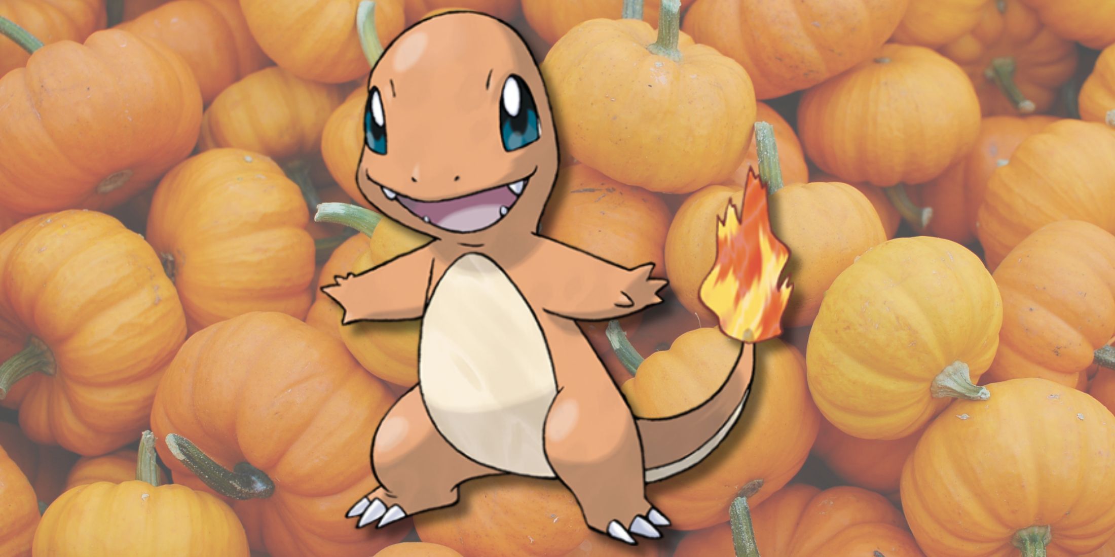 Pokemon Fan Builds Incredible Charmander Statue Out of Pumpkins