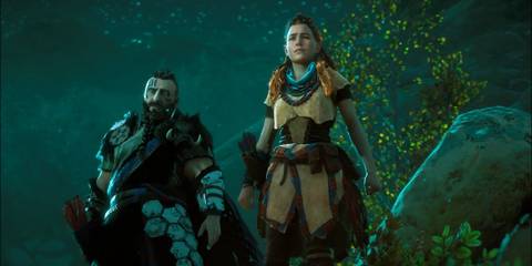 Rost and Aloy from Horizon: Zero Dawn