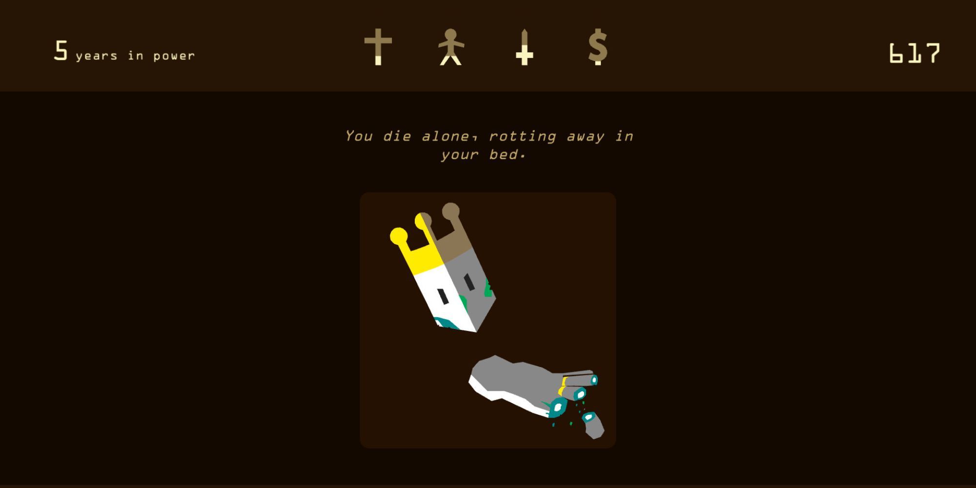 The player dead in Reigns