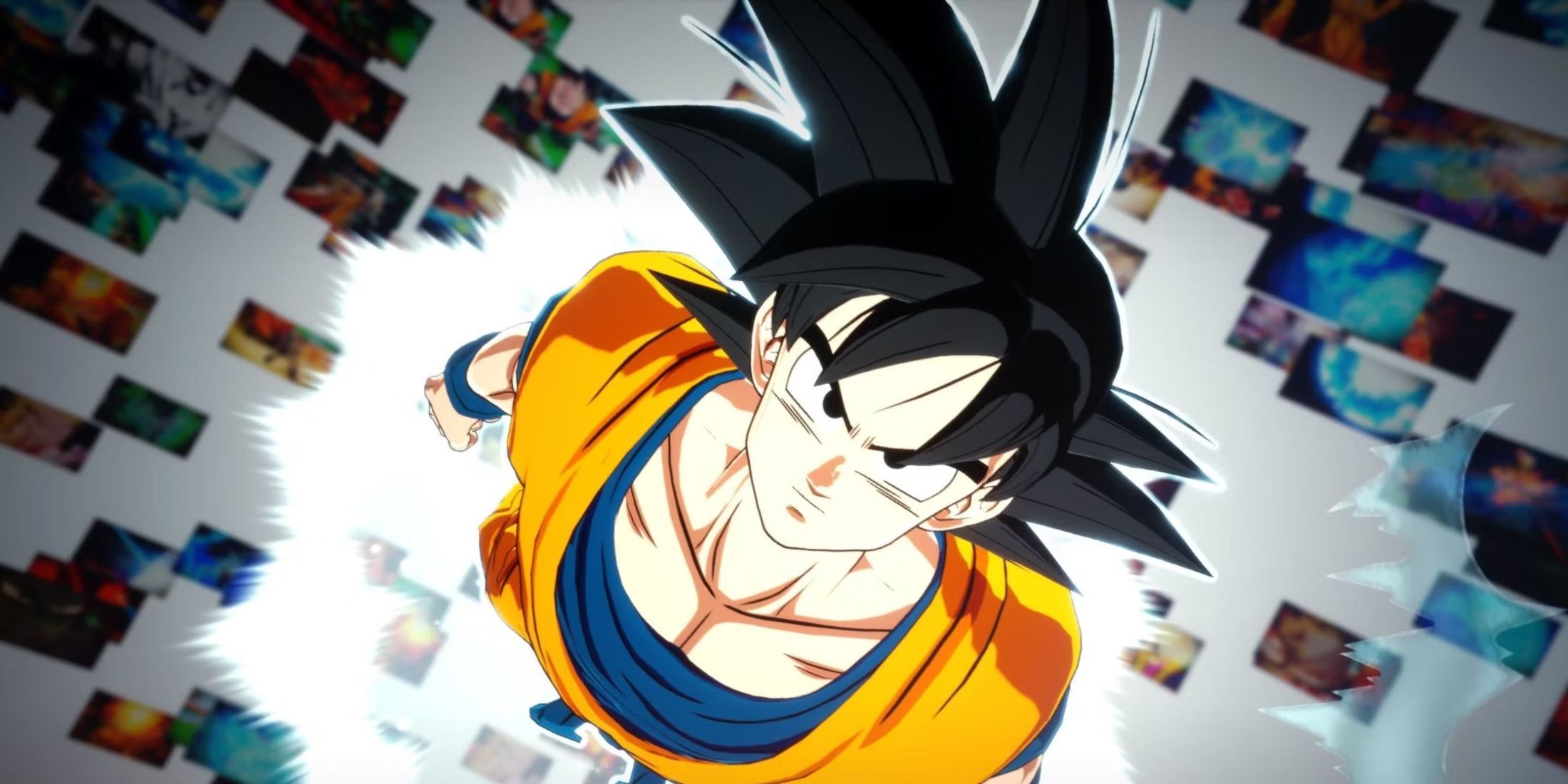 A screenshot from Goku's saga of Episode Battles, which is the first that players can access