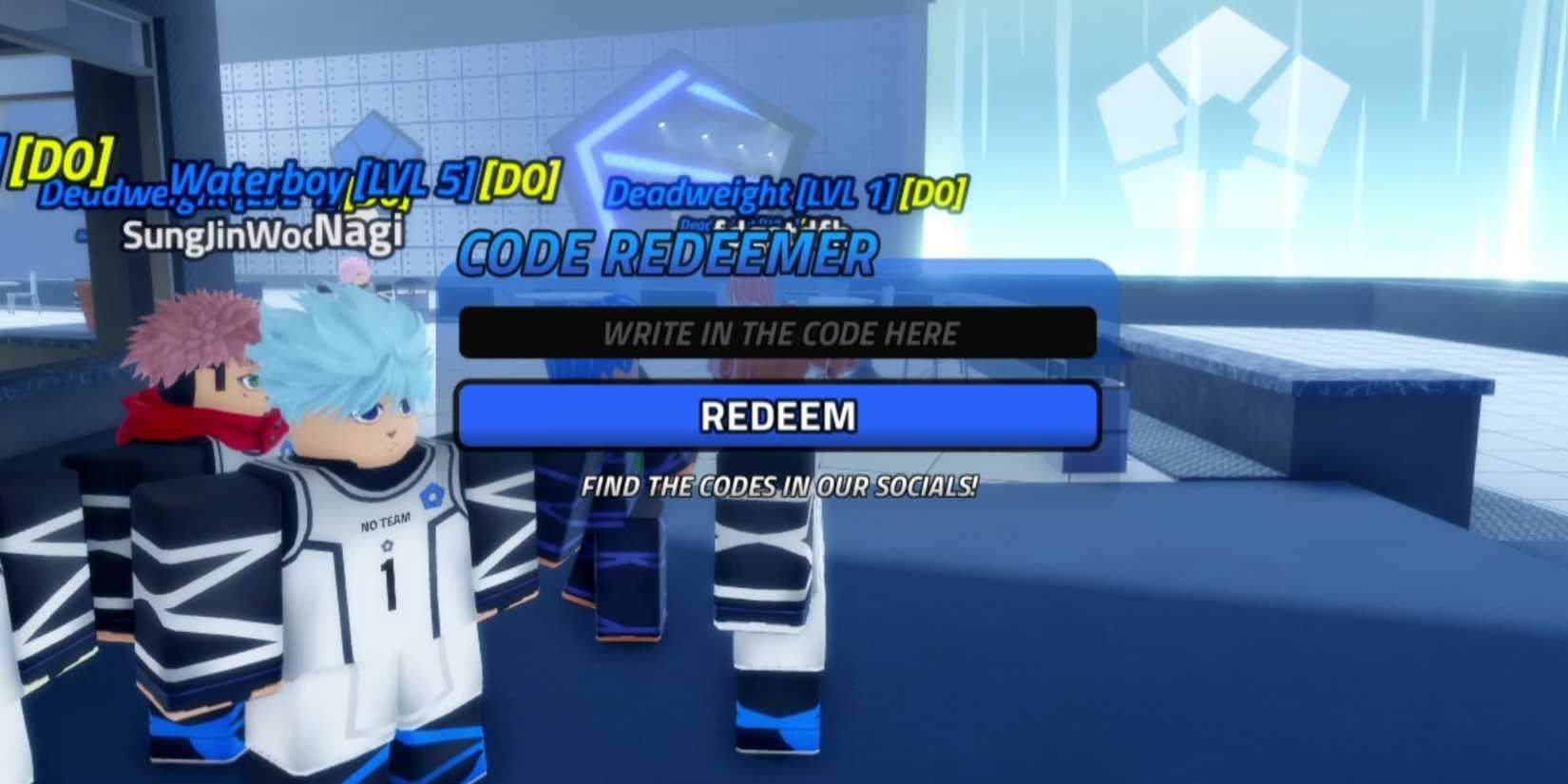 Example Of Lot Code Roblox: Vision Codes